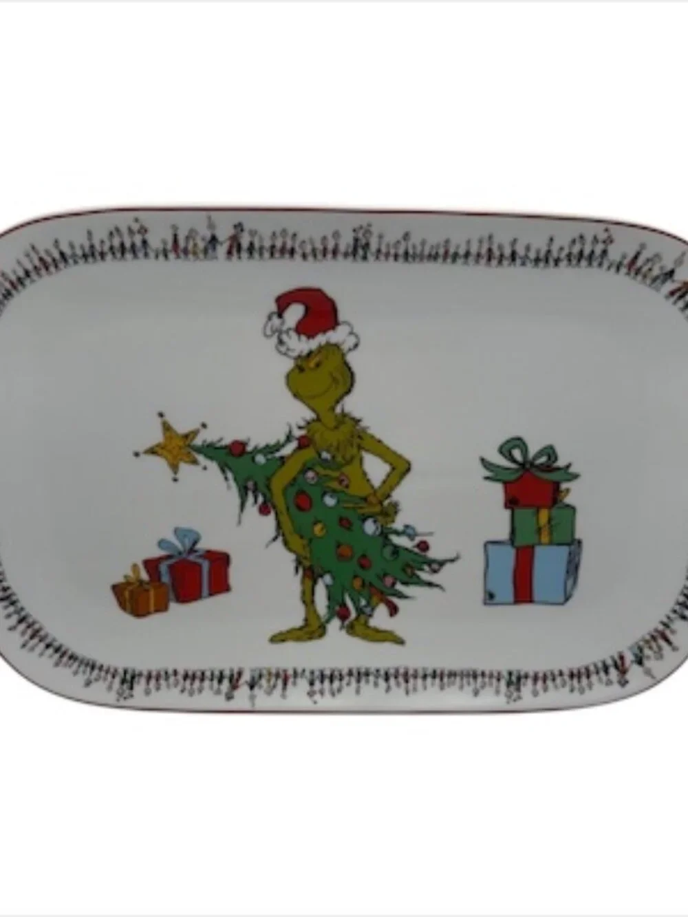 Williams Sonoma The Grinch Christmas Platter 14